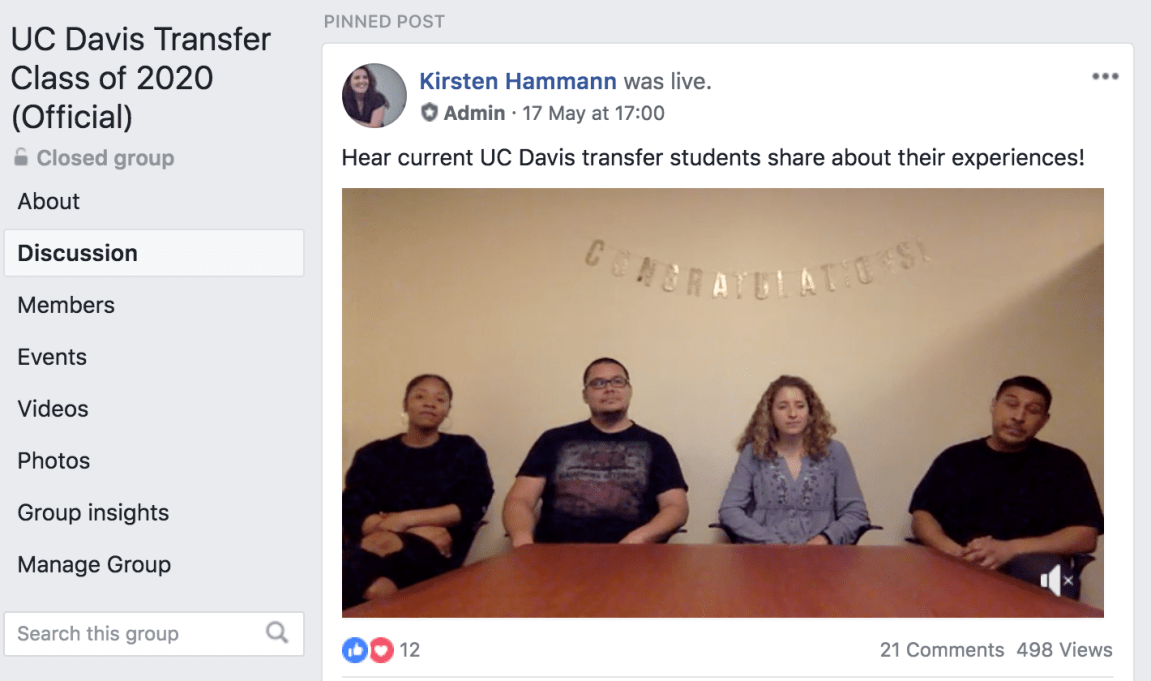 Transfer Live Broadcast